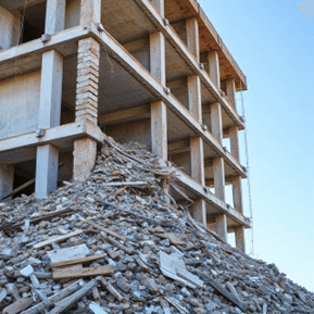 Construction and demolition waste